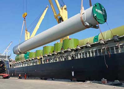 wind plant, wind blade, logistics, heavy lift, shipping, project cargo, T-link shipping