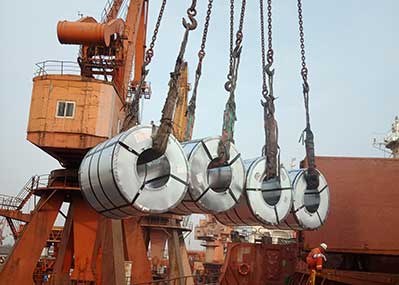 steel coil, wire rod, steel billet, steel plate, steel pipe, H-beam, steel product, chartering, break bulk, chartering, logistics