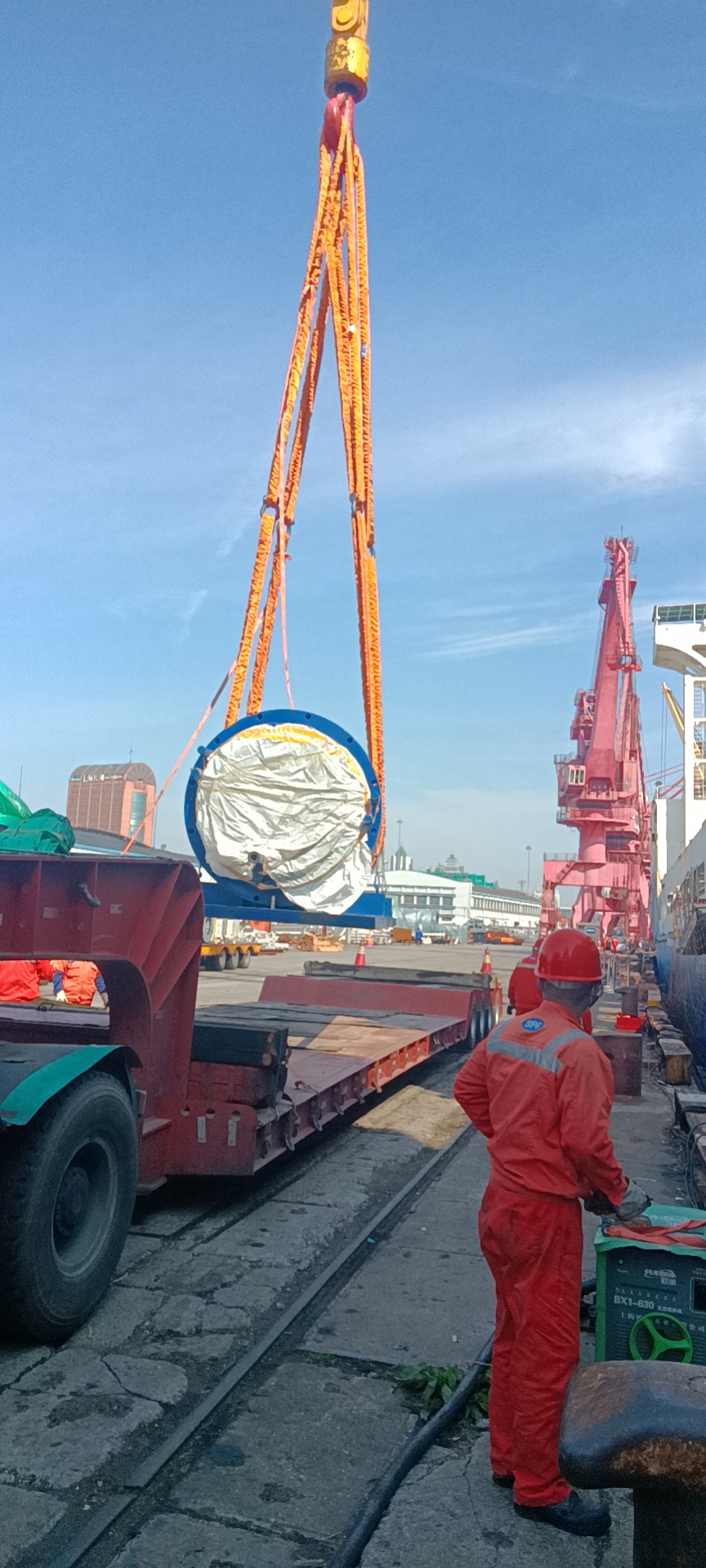 egypt, break bulk, mpp,  heavy crane